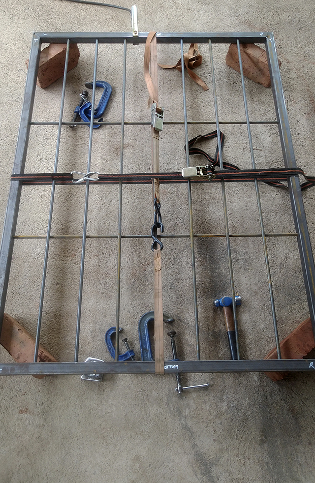Burglar Frame, Steel Fabrication