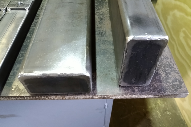 Bedroom Headboard, Steel and Wood Fabrication