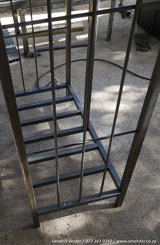 LP Gas Cylinder Cage, Steel Fabrication, Welding, Steel Manufacturing