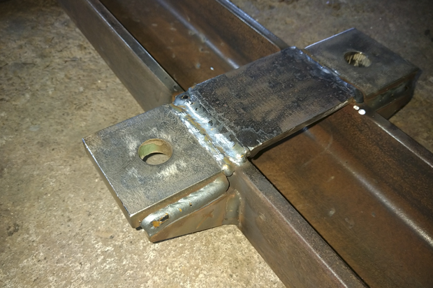 Steel Table for a Workshop, Steel Fabrication